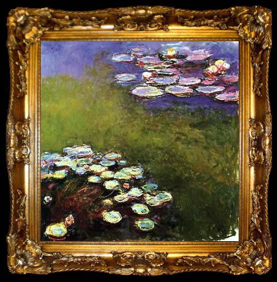 framed  Claude Monet Nympheas,, ta009-2